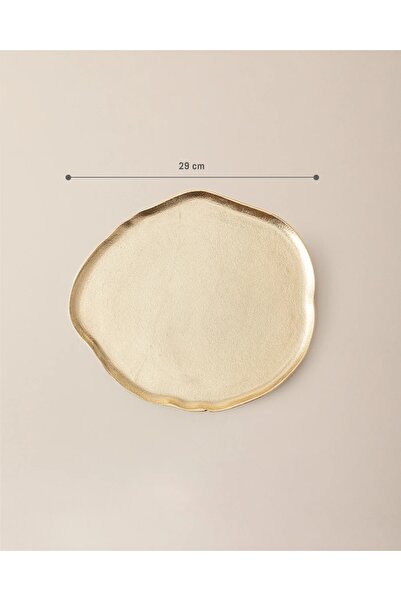 Madame Coco Montpellier Decorative Plate - 29 cm - Gold