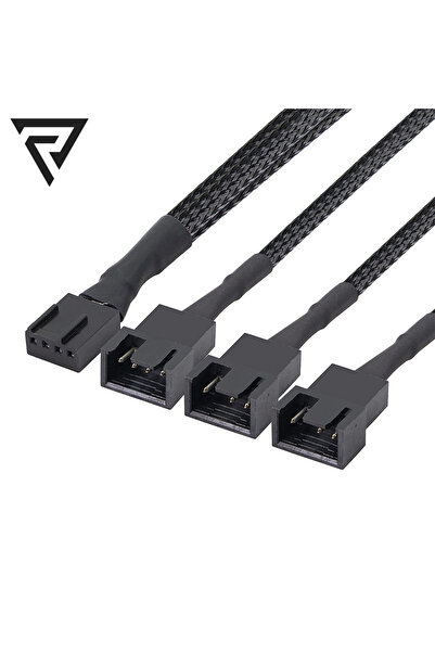 RADION CA-4567 4 Pin 3'lü PWM Fan Çoklayıcı Kablo