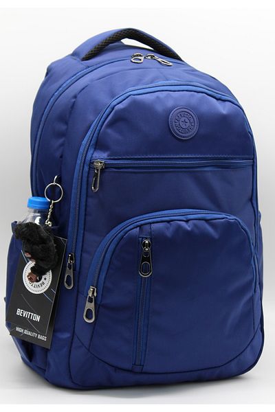 Bevitton Waterproof Fabric Bvt-1710 School Bag Navy Blue