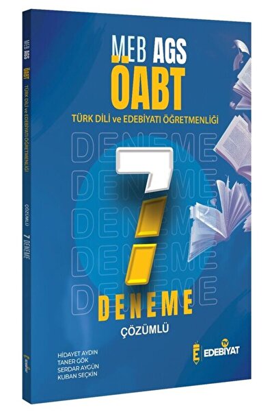 Edebiyat TV Yayınları Edebiyat Tv Öabt Meb-ags Türk Dili Edebiyatı Öğretmenli...