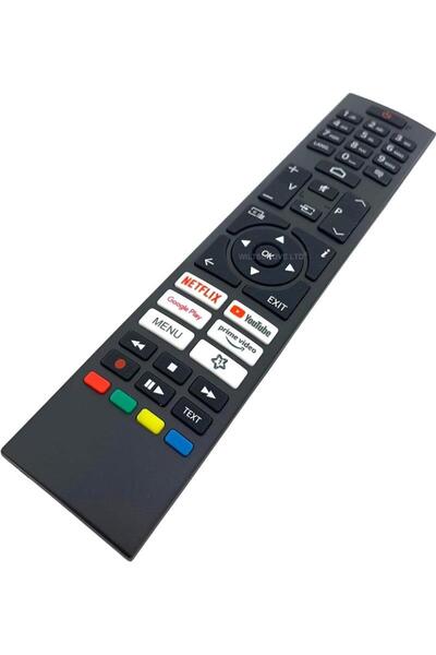 Vestel 65ut9740 Ile Uyumlu Smart Tv Kumandası-mikrofonsuz