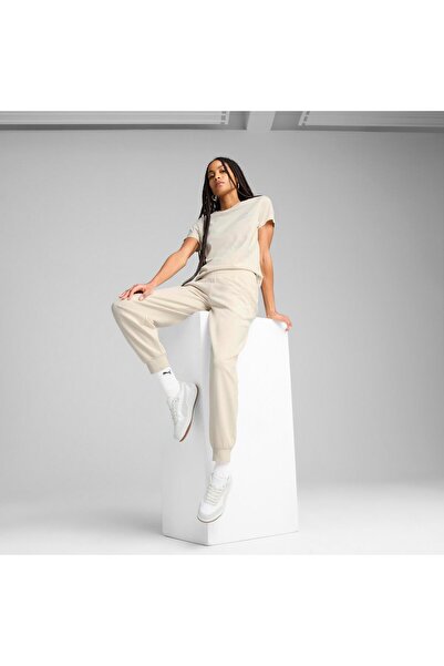 Puma ESS SCRIPT Μπεζ Φούτερ Γυναικείο 68498587