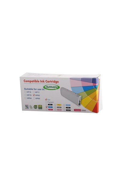 Universal Print-rite hp ch566a cyan blue cartridge(82)