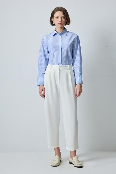 Touché Privé Double Pleated Loose Trousers