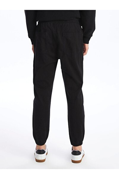 LC Waikiki XSIDE SİYAH Standart Kalıp Gabardin Erkek Jogger Pantolon