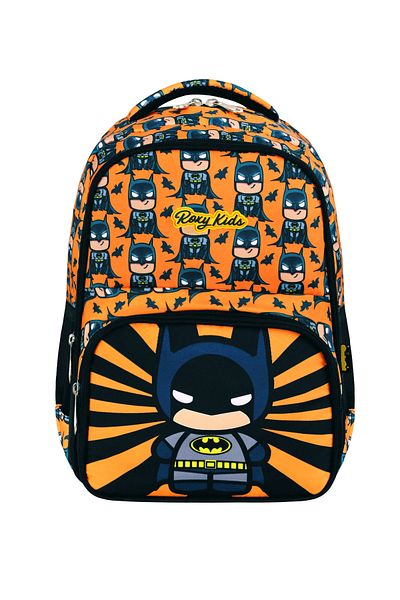 Roxy Batman Set of 3 Primary School Bag, Thermal Lunchbox and Pencil Case Set
