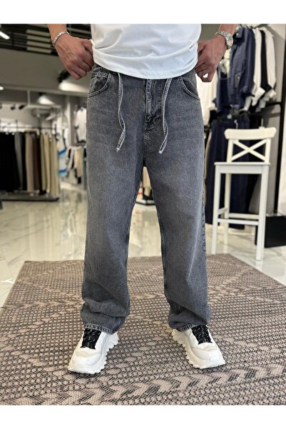 butik'O Bel Kemerli Baggy Kalıp Pantolon