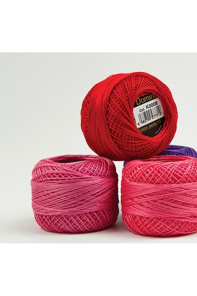 domino Embroidery Thread for Number 8 and 12