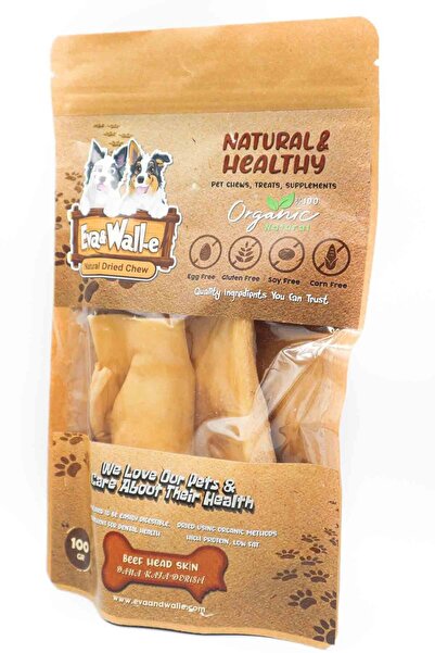 Eva & Wall-e Kurutulmuş Dana Kelle, Kafa Derisi Özel Seri