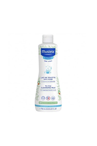 Mustela حليب منظف بدون شطف 750 مل