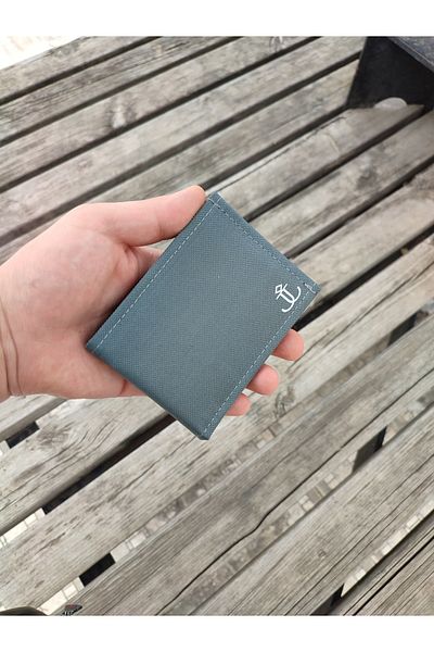 JANJAN Unisex Wallet with Velcro Zipper Keychain Coin Compartment / Horizontal Sports Wallet
