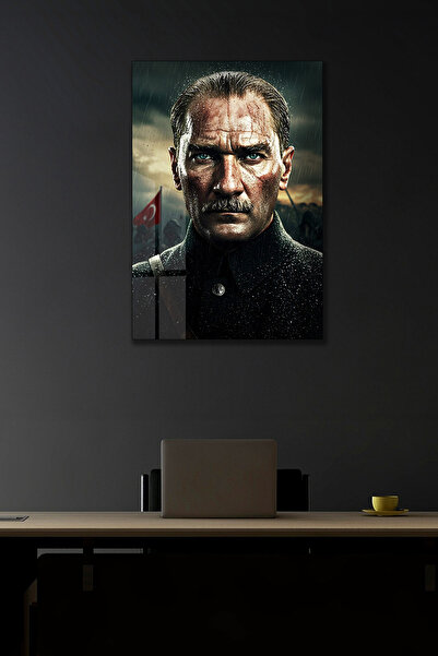 Genel Markalar Mustafa Kemal Atatürk Cam Tablo