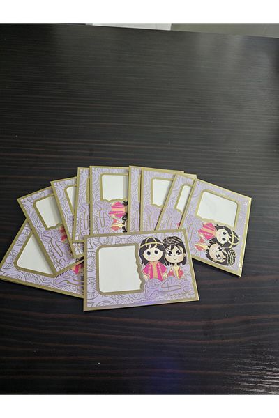 co arma 12 multi-colored Eid distribution cards