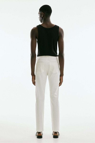 H&M Slim Fit Cotton twill trousers