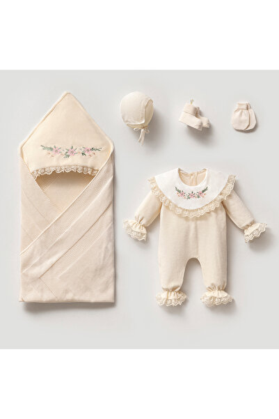 Nipperland Çiçek Nakışlı Set