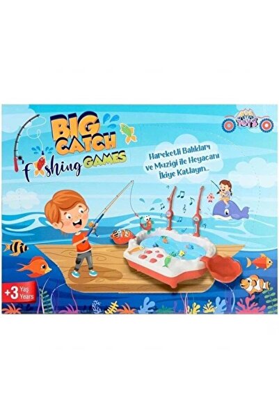 Shem Pilli Balık Oyunu 40180, Pilli Havuzlu Müzikli Balık Tutma Oyunu