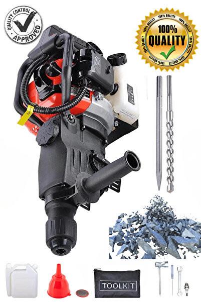 RAXTOR 7,9HP SDS UÇLU Benzinli 11 Kg Hilti Kırıcı Ve Delici BENZİNLİ HİLTİ