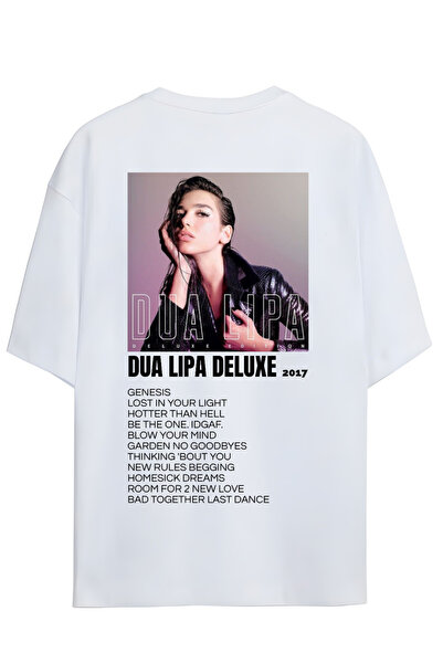 SVART WEAR DUA LIPA DELUXE UNISEKS MAJICA SA DIZAJNOM ZA LEĐA I GRUDI