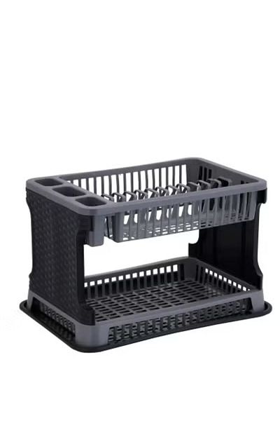 co arma 2-Tier Dish Drying Rack and Drainer