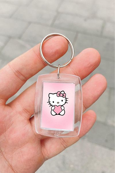 Namgo Transparent Frame - Hello Keychain