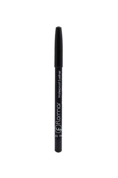 Flormar Waterproof Eyeliner Pencil 101 Black Ice
