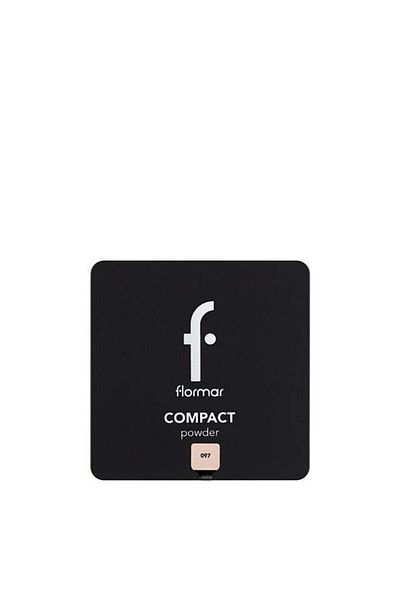 Flormar Compact Face Powder 097 Light Cream