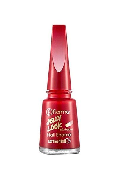 Flormar Jelly Look Nail Enamel L23 Stunning Red