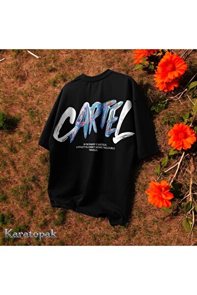 Karatopak Tricou oversize cu imprimeu cartel