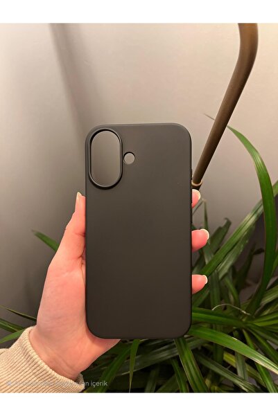 İPhone 16 Uyumlu Logolu Premium İçi Kadife Lansman Kılıf