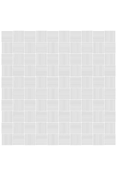 dreamwall Beyaz Geometrik Desenli Isı Ve Ses Yalıtımlı Sağlıklı Tekstil Duvar Kağıdı