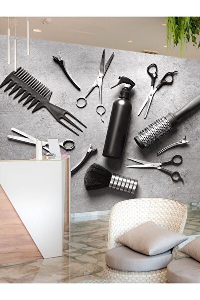 dreamwall 3 Boyutlu Kuaför Malzemeleri Desenli Isı Ve Ses Yalıtımlı Sağlıklı Tekstil Duvar Kağıdı