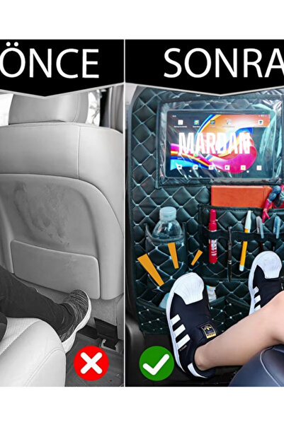 Galaxy Organizator pentru spatele scaunului cu ecran pentru tabletă