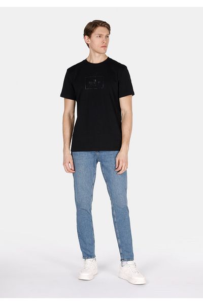 Colin's 067 Pantaloni de jeans albaștri pentru bărbați, cu talie medie, cu picior micșorabil