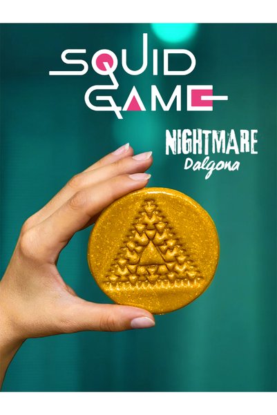 GiginGo Squid Game Nightmare Dalgona Kurabiye Oyunu - Squid Game Nightmare Şe...