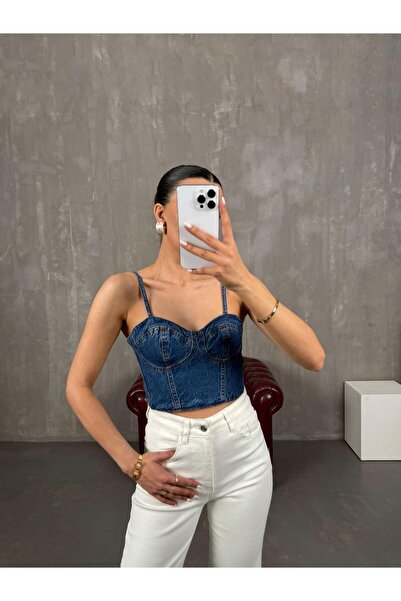 Gaus جينز أزرق قصير Gaus00020