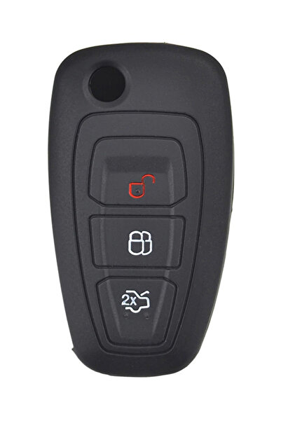 Generic غطاء سيليكون لمفتاح سيارة فورد