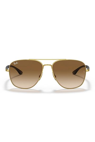 Ray-Ban نظارة شمسية راي بان مربعة للجنسين - Rb 3683 - مقاس العدسة: 56 مم - أريستا