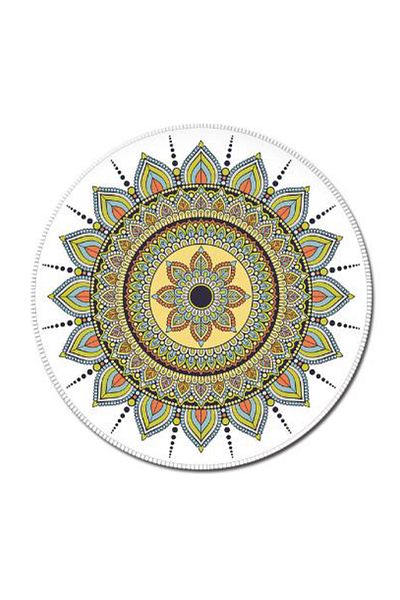 Generic Non-Slip Rubber 3D Round Mouse Pad 18