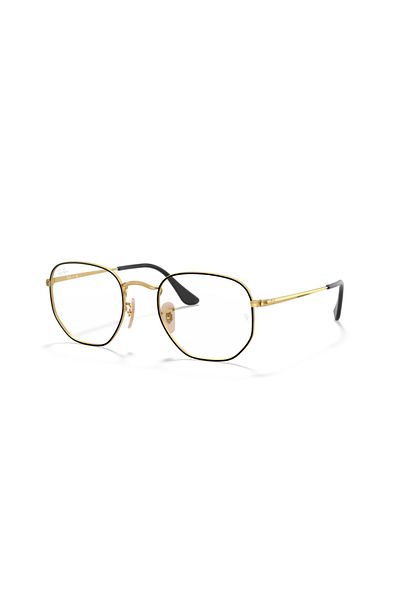 Ray-Ban Ray Ban Vista Unisex Irregular Eyeglasses- Rb 6448 - Lense Size:54mm - Black On Arista