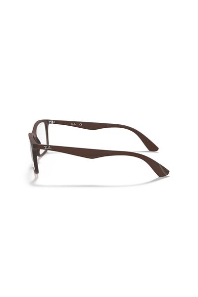 Ray-Ban Ray Ban Vista Unisex Square Eyeglasses- Rb 7047 - Lense Size:54mm - Matte Transparent Brown