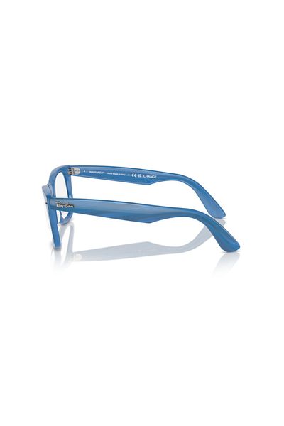 Ray-Ban Glasses Frame Model O;ray Ban;4340v, 50, 8384 Photo Striped Blue For Unisex