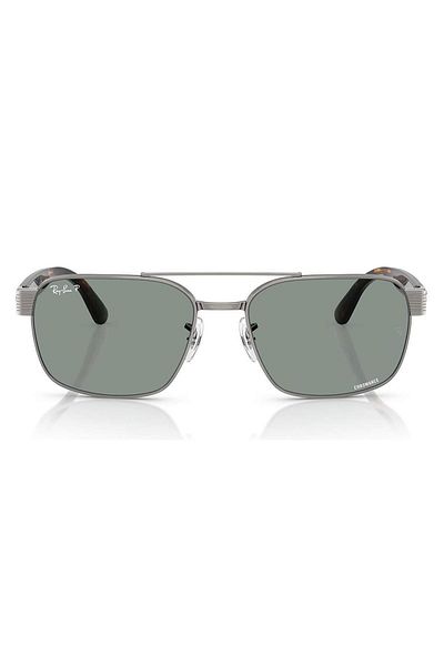 Ray-Ban Ray Ban Unisex Square Sunglasses- Rb 3751ch - Lense Size:58mm - Gunmetal