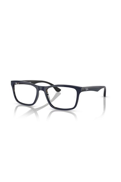 Ray-Ban Ray Ban Vista Unisex Square Eyeglasses- Rb 5279 - Lense Size:55mm - Blu On Havana