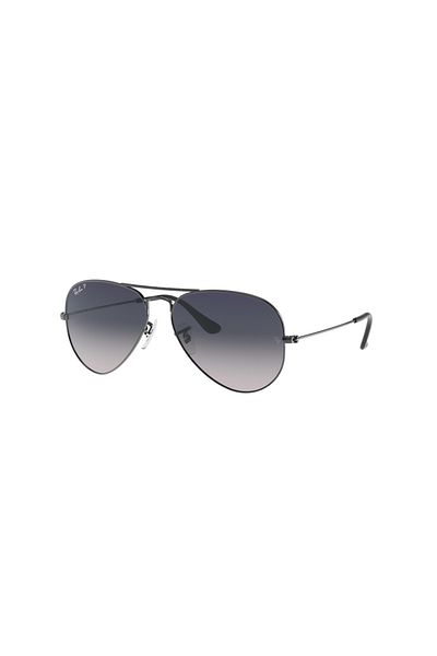 Ray-Ban Ray Ban Unisex Pilot Aviator Large Metal Sunglasses- Rb 3025 - Lense Size:55mm - Gunmetal