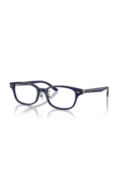Ray-Ban Ray Ban Vista Unisex Square Eyeglasses- Rb 5427d - Lense Size:53mm - Transparent Blue