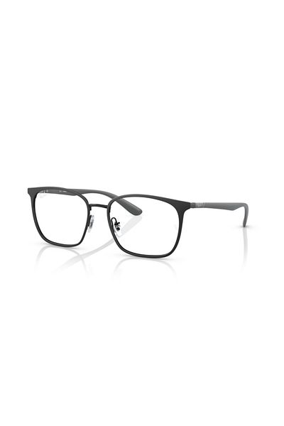 Ray-Ban Ray Ban Vista Unisex Square Eyeglasses- Rb 6486 - Lense Size:52mm - Matte Black On Black