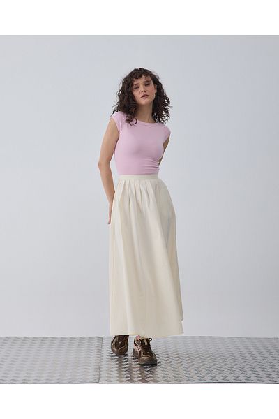 BEWS Noe Pleated Skirt