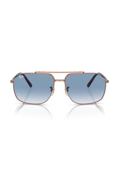 Ray-Ban Ray Ban Unisex Pillow Sunglasses- Rb 3796 - Lense Size:59mm - Rose Gold