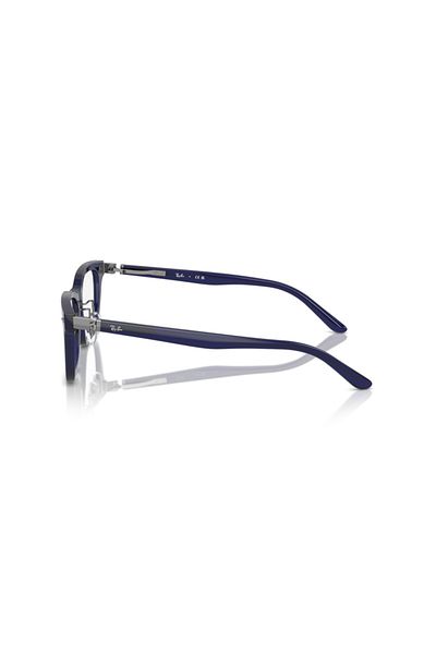 Ray-Ban Ray Ban Vista Unisex Square Eyeglasses- Rb 5426d - Lense Size:54mm - Transparent Blue