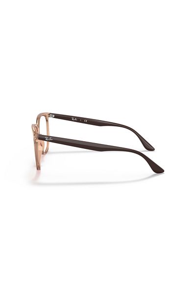 Ray-Ban Ray Ban Vista Woman Square Eyeglasses- Rb 4378v - Lense Size:52mm - Transparent Brown